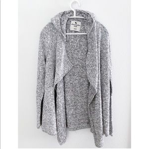 NWOT Abercrombie Cozy Knit Gray Cardigan
